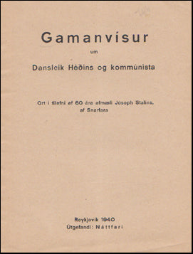 Gamanvísur um Dansleik Héðins # 53256