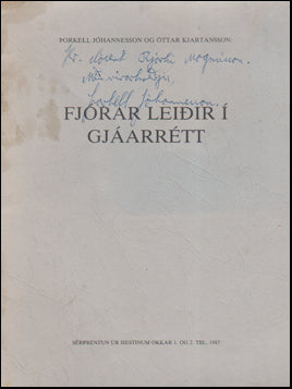 Fjórar leiðir í Gjáarrétt # 53285