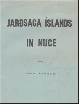 Jarðsaga Íslands # 53297