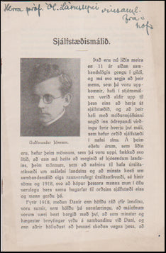 Sjálfstæðismálið # 53332