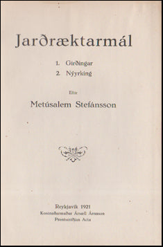 Jarðræktarmál # 53436