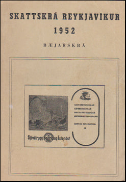 Skattskrá Reykjavíkur 1952 # 53468