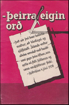 Þeirra eigin orð # 53763