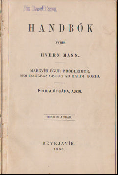 Handbók fyrir hvern mann # 53780