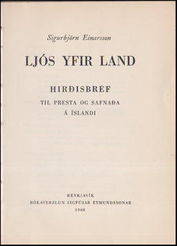 Ljós yfir land # 53860