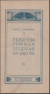 Ferð um fornar stöðvar 1913 # 54004