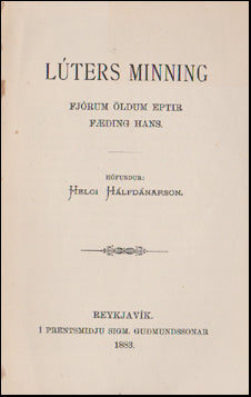 Lúters minning # 54103