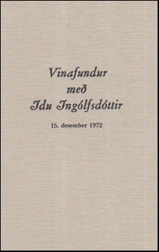 Vinafundur með Idu Ingólfsdóttir # 54117