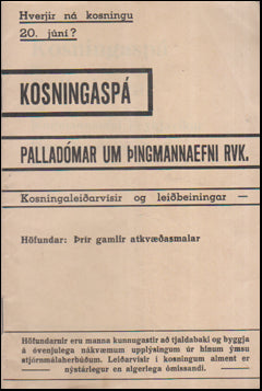 Kosningaspá og Palladómar # 54461