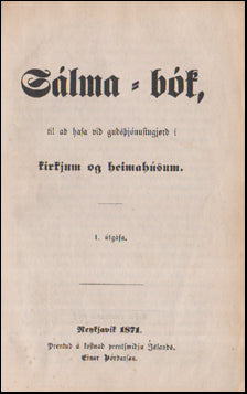Sálma-bók # 54633