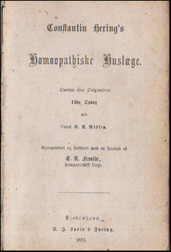 Constantin Herings Homøopathiske Huslæge # 54656