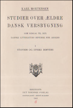 Studier over ældre dansk versbygning # 54878