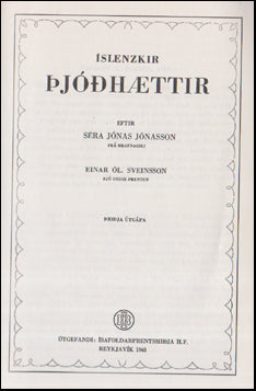 Íslenzkir þjóðhættir # 83493