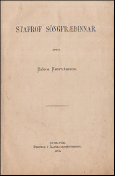 Stafróf söngfræðinnar # 84214