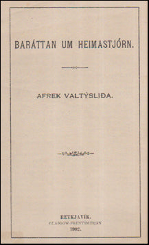 Baráttan um heimastjórn # 55069