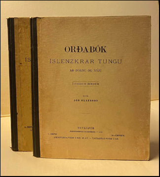 Orðabók íslenzkrar tungu að fornu og nýju # 86694