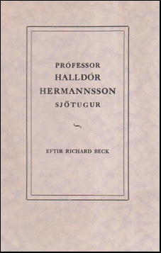 Prófessor Halldór Hermannsson sjötugur # 55156