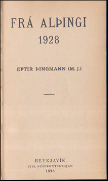 Frá Alþingi 1928 # 55225