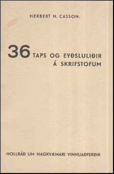 36 taps og eyðsluliðir á skrifstofum # 55404