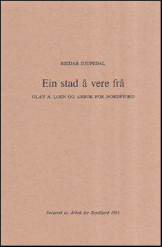 Ein stad å vere frå # 55417