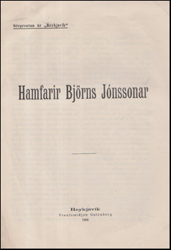 Hamfarir Björns Jónssonar # 55455