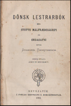 Dönsk lestrarbók # 55459