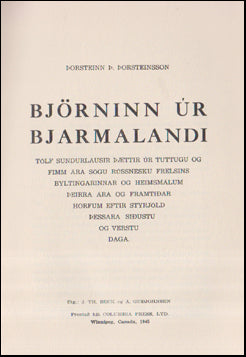 Björninn úr Bjarmalandi # 55480