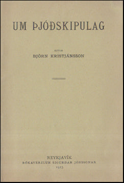 Um þjóðskipulag # 55531