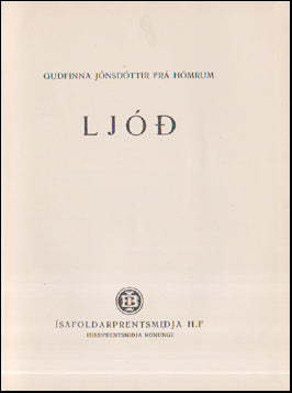 Ljóð eftir Guðfinnu frá Hömrum # 55661