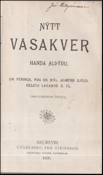 Nýtt vasakver handa alþýðu # 55838