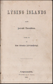 Lýsing Íslands # 65975