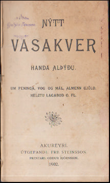 Nýtt vasakver handa alþýðu # 55872