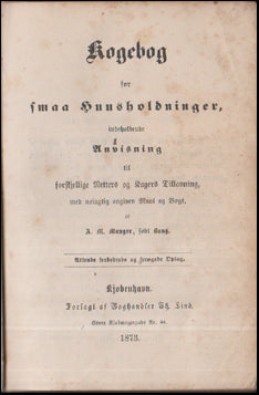 Matreiðslubækur Maddömu Mangor # 55894