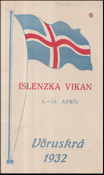 Íslenzka vikan 3. – 10. Apríl. # 55913