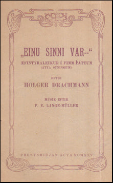 ,,Einu sinni var -- " # 56093