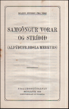 Samgöngur vorar og stríðið # 56095
