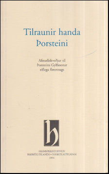 Tilraunir handa Þorsteini # 56354