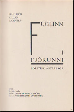 Fuglinn í fjörunni # 56512