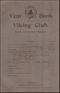 Year-Book of the Viking Society 1909 # 56664