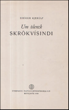 Um íslenzk skrökvísindi # 66032
