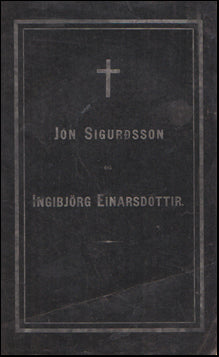 Útfør Jóns Sigurðssonar og Ingibjargar Einarsdóttur # 86271