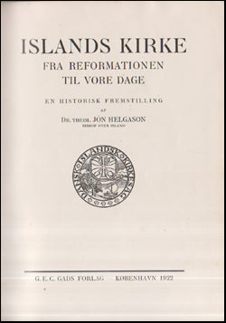 Islands kirke fra reformationen til vore dage # 57173