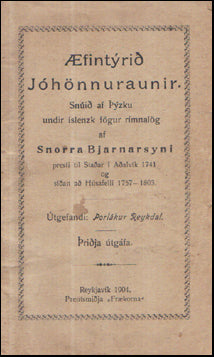 Æfintýrið Jóhönnuraunir # 57243
