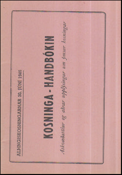 Kosninga-handbókin 1946 # 57244