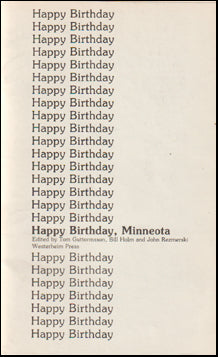 Happy Birthday, Minneota # 57487