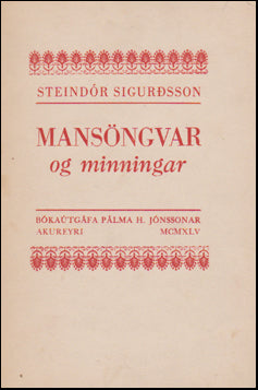 Mansöngvar og minningar # 81774