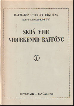 Skrá yfir viðurkennd rafföng # 57564