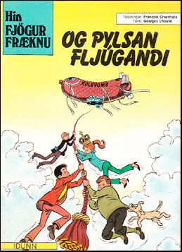 Hin fjögur fræknu og pylsan fljúgandi # 57614