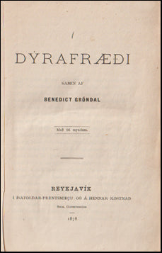 Dýrafræði - Steinafræði # 84758