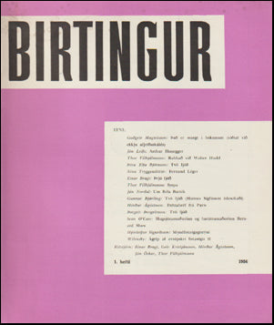 Birtingur. 1. hefti 1956 # 60937